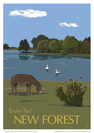 A3 Poster (Hatchet Pond)